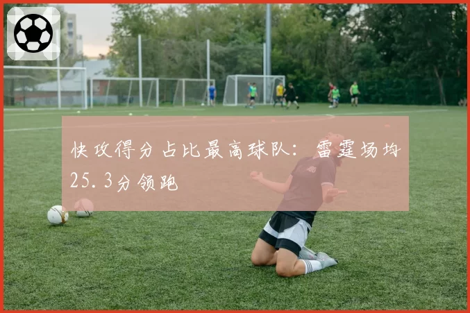 快攻得分占比最高球队:雷霆场均25.3分领跑