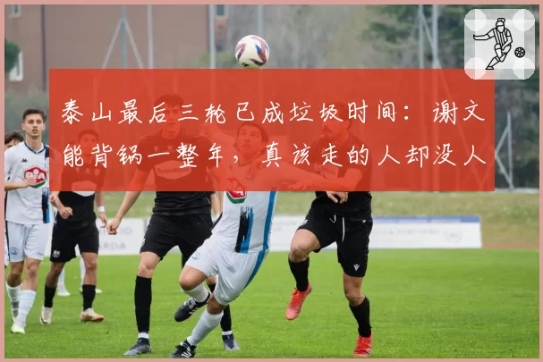 泰山最后三轮已成垃圾时间:谢文能背锅一整年,真该走的人却没人敢提